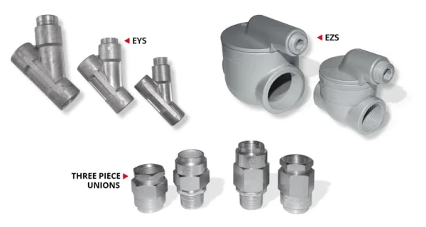 EZS - BMF Sealing Fittings & Three Piece Unions