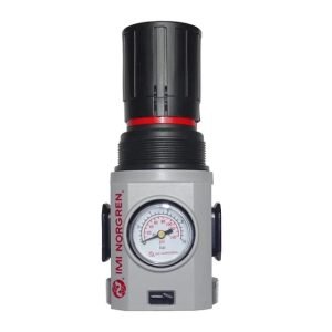 Pressure reducer 1/2" with pressure gauge