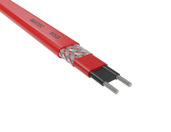Self-regulating heating cable MSB
